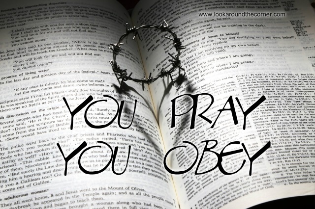 you pray you obey